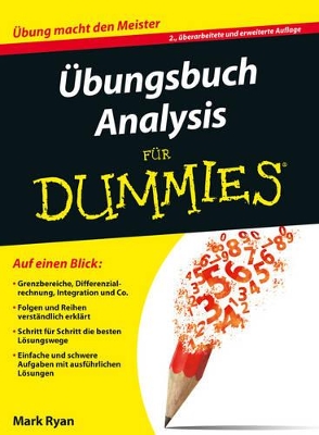 Übungsbuch Analysis für Dummies by Mark Ryan