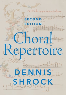 Choral Repertoire book