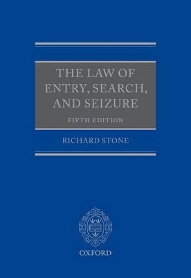 Law of Entry, Search, and Seizure book