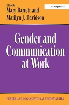 Gender and Communication at Work book