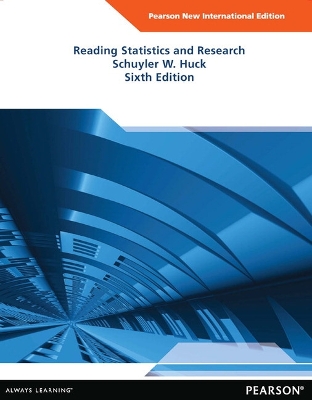 Reading Statistics and Research: Pearson New International Edition book