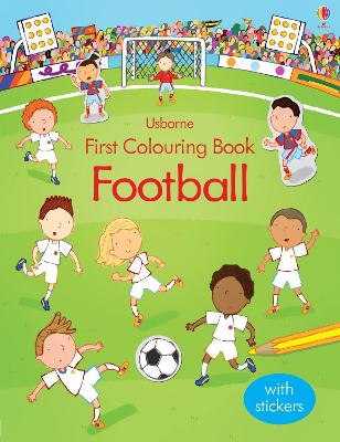 First Colouring Book Football by Sam Taplin