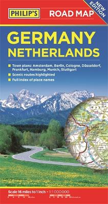 Philip's Germany and Netherlands Road Map book