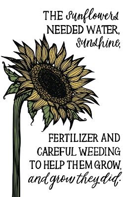 Giant Sunflowers Journal I book