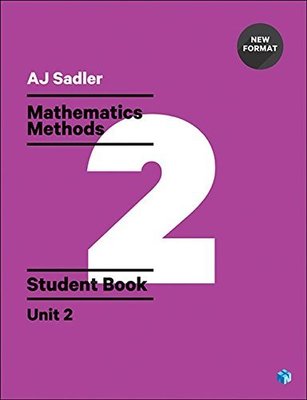 Sadler Maths Methods Unit 2 ' Revised with 2 Access Codes book