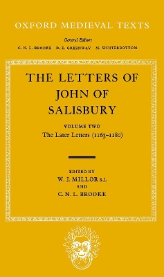Letters: Volume II: The Later Letters (1163-1180) book