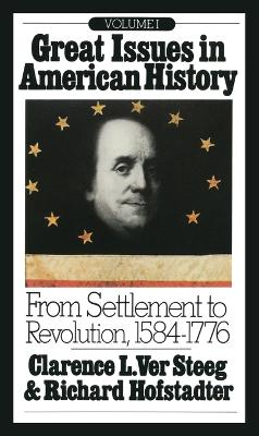 Great Issues in American History book