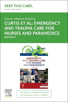 Elsevier Adaptive Quizzing for Emergency and Trauma Care for Nurses and Paramedics - Access Card book