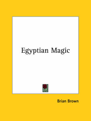 Egyptian Magic book