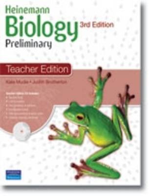 Heinemann Biology Preliminary Teacher Edition book