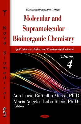 Molecular & Supramolecular Bioinorganic Chemistry book