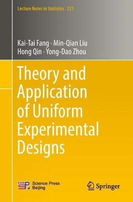 Theory and Application of Uniform Experimental Designs book