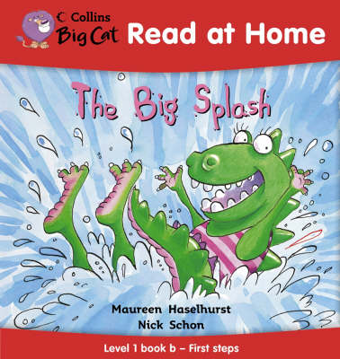 Collins Big Cat Read at Home - The Big Splash: Level 1 book b - First steps book