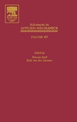 Advances in Applied Mechanics by Erik van der Giessen