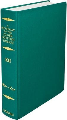 Dictionary of the Older Scottish Tongue book