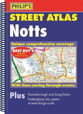 Philip's Street Atlas Nottinghamshire by Philip's Maps
