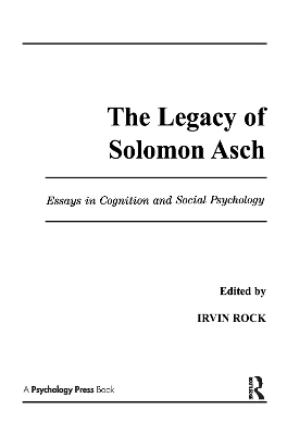 Legacy of Solomon Asch book