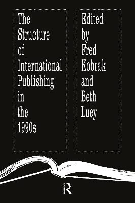 The Structure of International Publishing in the 1990s book