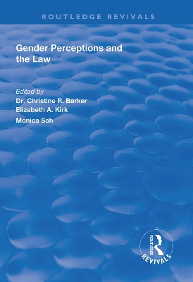 Gender Perceptions and the Law book