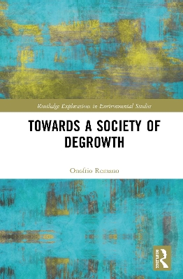 Towards a Society of Degrowth book