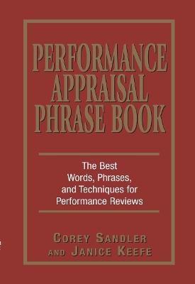 Performance Appraisal Phrase Book book