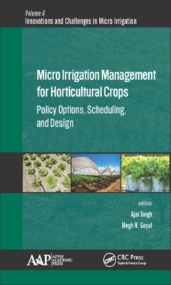 Micro Irrigation Engineering for Horticultural Crops book