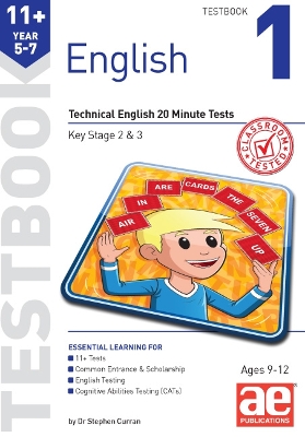 11+ English Year 5-7 Testbook 1 book