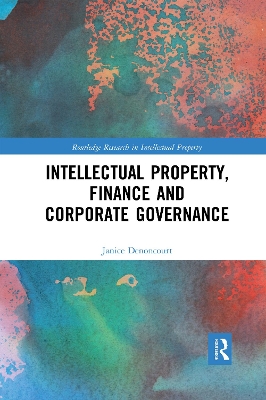 Intellectual Property, Finance and Corporate Governance book