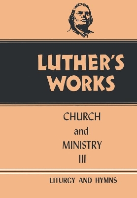 Luther's Works book