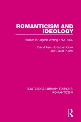 Romanticism and Ideology book