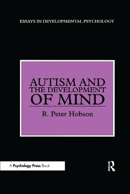 Autism and the Development of Mind book
