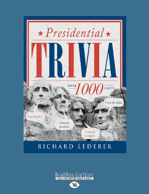 Presidential Trivia, 3rd Edition book