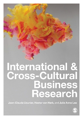International and Cross-Cultural Business Research by Jean-Claude Usunier