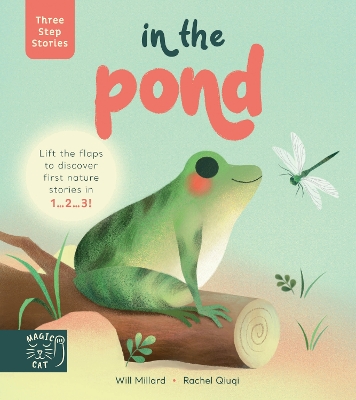 Three Step Stories: In the Pond: Lift the flaps to discover first nature stories in 1… 2… 3! book