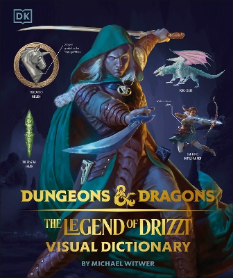Dungeons & Dragons The Legend of Drizzt Visual Dictionary book