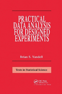 Practical Data Analysis for Designed Experiments book