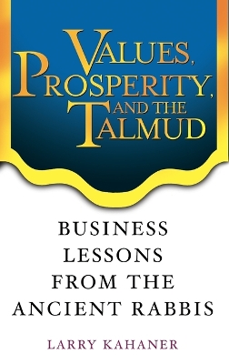 Values, Prosperity, and the Talmud book