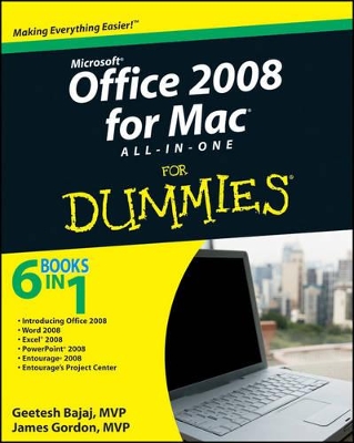 Office 2008 for Mac All-in-One For Dummies book
