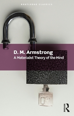 A Materialist Theory of the Mind book