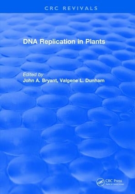 Dna Replication In Plants book