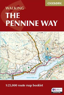 Walking the Pennine Way Map Booklet: 1:25,000 OS Route Mapping by Paddy Dillon