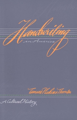 Handwriting in America book