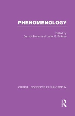 Phenomenology:Crit Con In Phil by Dermot Moran