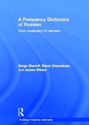 A Frequency Dictionary of Russian by Serge Sharoff