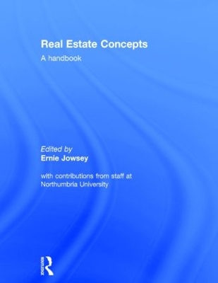 Real Estate Concepts by Ernie Jowsey
