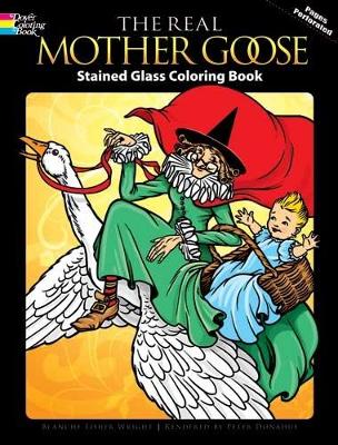 Real Mother Goose Stained Glass Coloring Book book