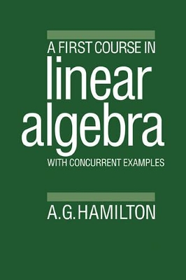 First Course in Linear Algebra book