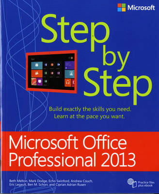 Microsoft Office Professional 2013 Step by Step book