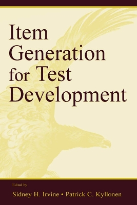 Item Generation for Test Development book