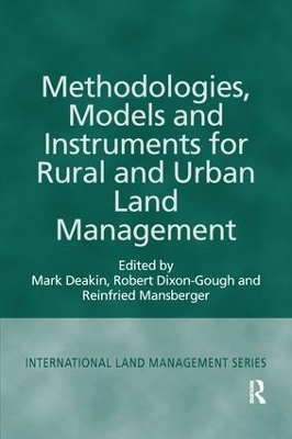 Methodologies, Models and Instruments for Rural and Urban Land Management book